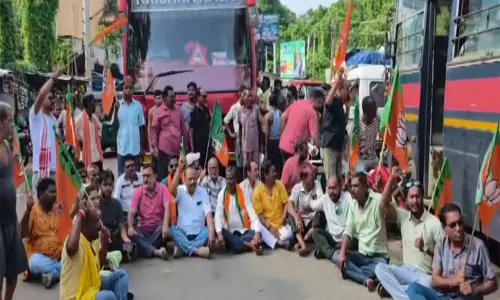 छात्रों पर कार्रवाई के विरोध में BJP का झारखंड बंद