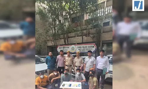 पुलिस ने 15.71 करोड़ के साइबर घोटाले का किया भंडाफोड़, 4 राज्यों से 9 लोग गिरफ्तार