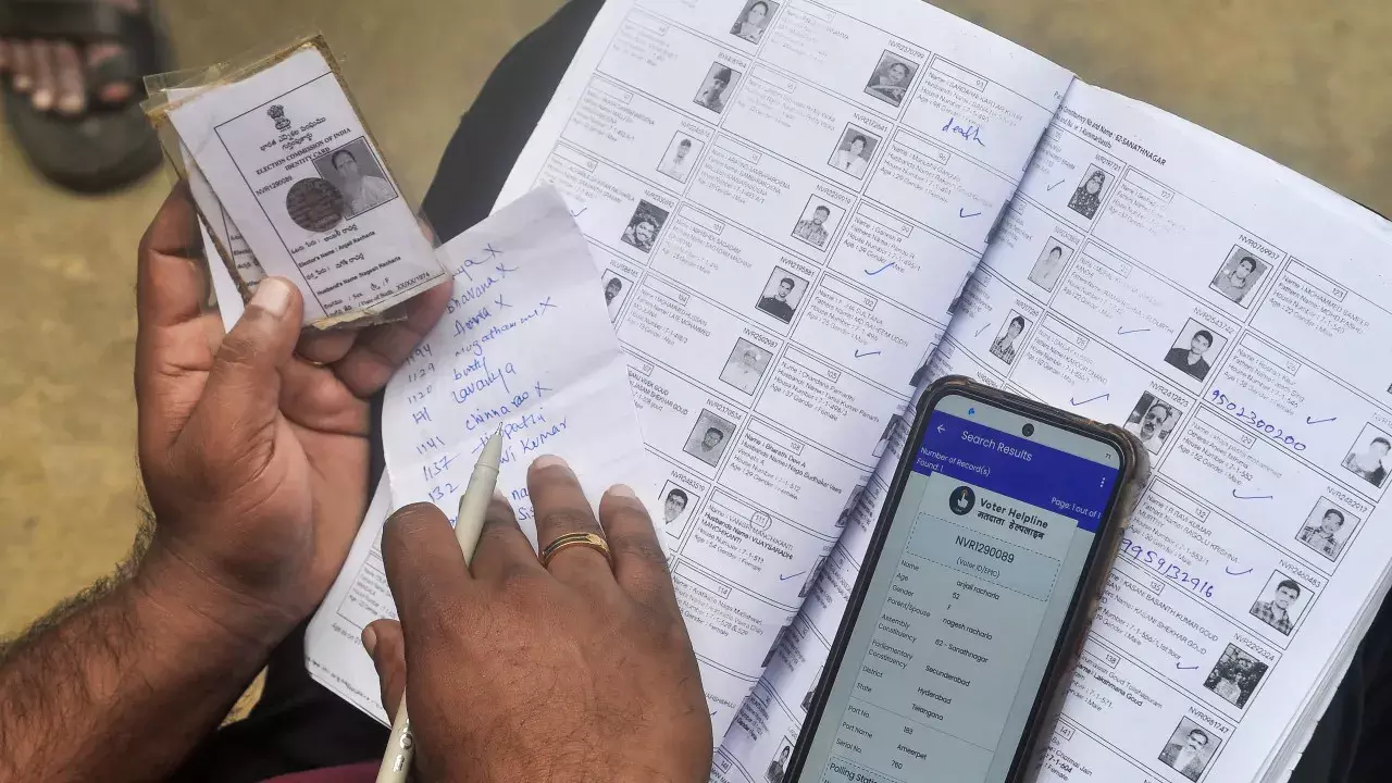 तेलंगाना में बड़ा अपडेट: वोटर लिस्ट से हटाए जा सकते हैं 73.50 लाख नाम