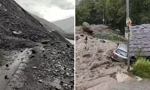 हिमाचल में जोरदार बारिश से जनजीवन प्रभावित, 259 सड़कें बंद