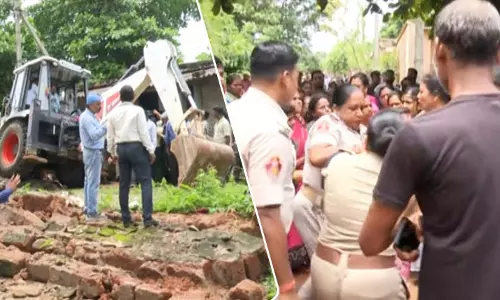 330 ट्रांजिट हाउस ढहाने की तैयारी, भुवनेश्वर में विरोध