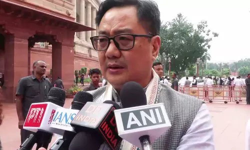 छात्र प्रदर्शन मुद्दे पर कांग्रेस को रिजिजू की चुनौती छात्र प्रदर्शन मुद्दे पर कांग्रेस को रिजिजू की चुनौती