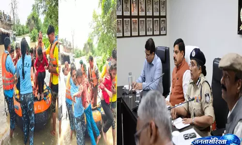 बाढ़ जलभराव से MP में बिगड़े हालात 527 का रेस्क्यू बाढ़ जलभराव से MP में बिगड़े हालात 527 का रेस्क्यू