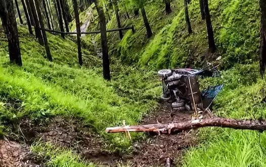 Nainital: ओखलकांडा में सड़क हादसा, चालक की मौत और तीन घायल Nainital: ओखलकांडा में सड़क हादसा, चालक की मौत और तीन घायल