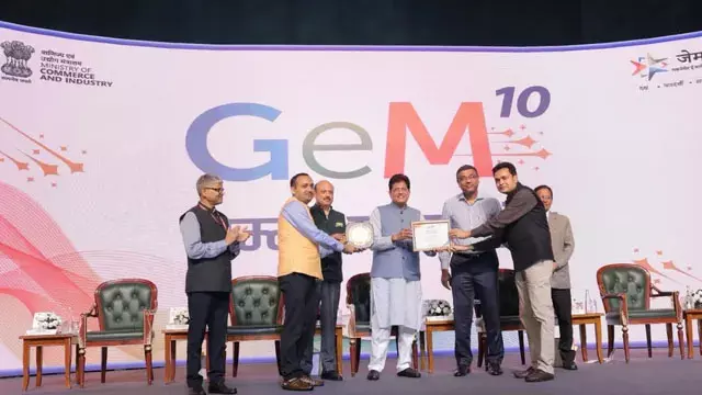 GeM पर यूपी की बड़ी उपलब्धि, मिले 3 राष्ट्रीय पुरस्कार GeM पर यूपी की बड़ी उपलब्धि, मिले 3 राष्ट्रीय पुरस्कार
