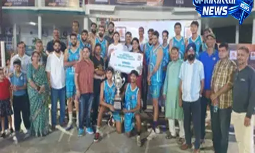 UP Basketball League में ट्रिपल टी गाजियाबाद का जलवा खिताबी मुकाबला जीता