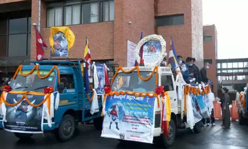 ब्रॉड पीक हिमस्खलन में मारे गए 3 पर्वतारोहियों के शव काठमांडू पहुंचे ब्रॉड पीक हिमस्खलन में मारे गए 3 पर्वतारोहियों के शव काठमांडू पहुंचे