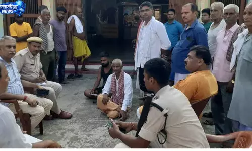 श्रीरामजानकी मंदिर में चोरी, भगवान के चांदी के मुकुट समेत 10 लाख की संपत्ति ले उड़े चोर श्रीरामजानकी मंदिर में चोरी, भगवान के चांदी के मुकुट समेत 10 लाख की संपत्ति ले उड़े चोर