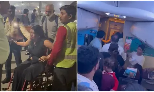 स्पाइसजेट की दिल्ली-पुणे फ्लाइट में बढ़ा तापमान, यात्रियों ने उड़ान से पहले किया विरोध
