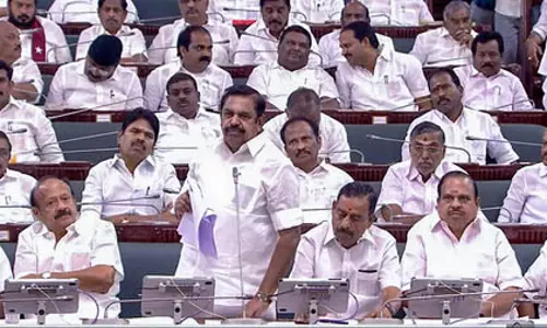 Tamil Nadu विधानसभा में प्रस्ताव का विरोध