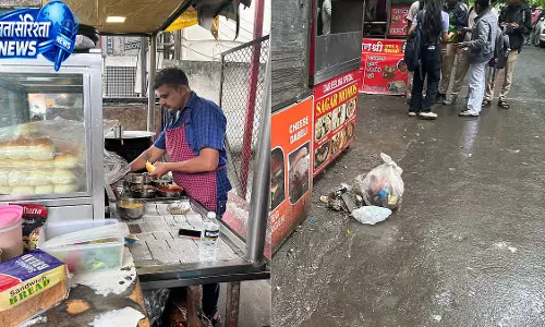 पुणे में बड़े होटलों पर FDA की कार्रवाई के बाद सड़क किनारे खाने की दुकानों पर उठे सवाल पुणे में बड़े होटलों पर FDA की कार्रवाई के बाद सड़क किनारे खाने की दुकानों पर उठे सवाल