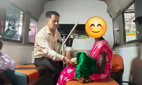 ठाणे सिविल अस्पताल और 108 एंबुलेंस की तत्परता से गंभीर नवजात की बची जान