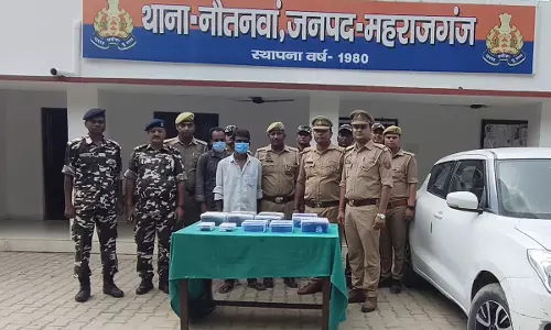 नेपाल सीमा पर पुलिस का बड़ा एक्शन नशे के इंजेक्शन पकड़े