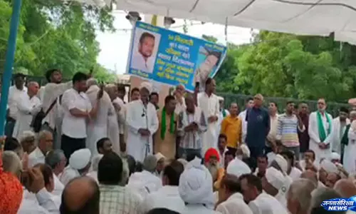 आरोपी नहीं पकड़े तो आंदोलन महापंचायत का ऐलान आरोपी नहीं पकड़े तो आंदोलन महापंचायत का ऐलान