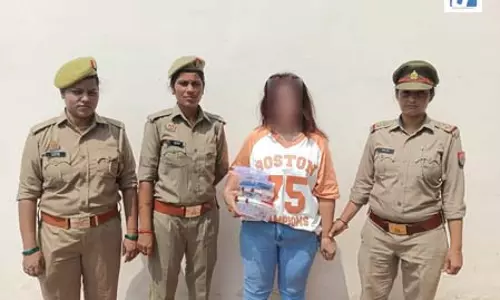 अवैध रूप से रह रही उज्बेकिस्तानी नागरिक गिरफ्तार