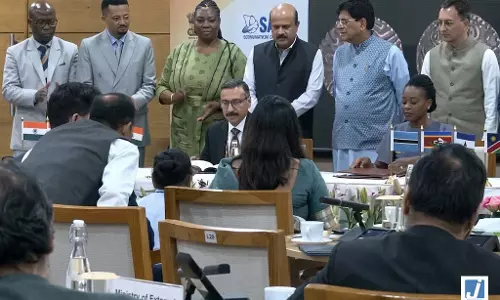 पीयूष गोयल की मौजूदगी में भारत-SACU ने TOR पर किए हस्ताक्षर पीयूष गोयल की मौजूदगी में भारत-SACU ने TOR पर किए हस्ताक्षर