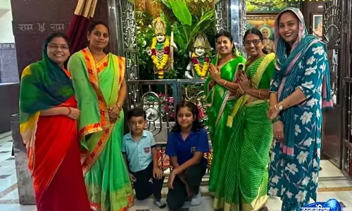 रामधाम में हरित श्रृंगार से सजे प्रभु श्रीराम-रामेश्वरम, उमड़े श्रद्धालु