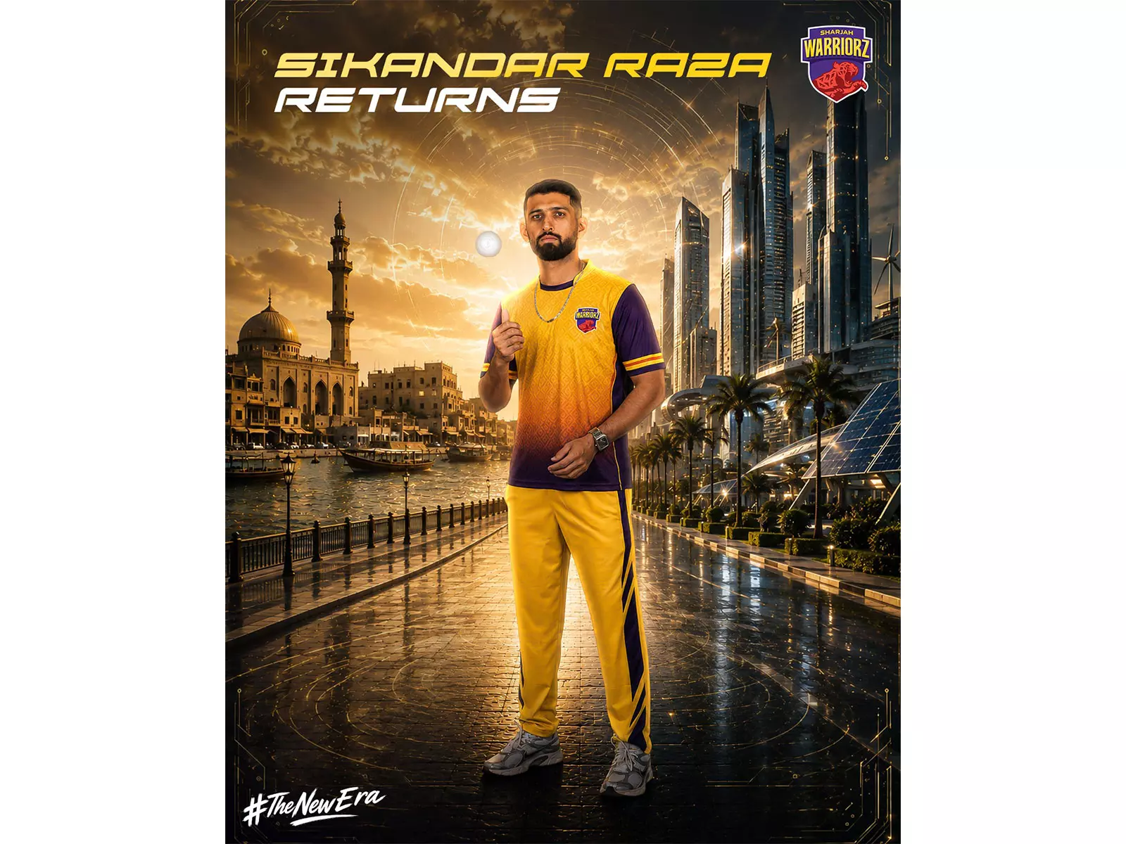 ILT20 में Sharjah Warriorz ने चार बड़े खिलाड़ियों को जोड़ा ILT20 में Sharjah Warriorz ने चार बड़े खिलाड़ियों को जोड़ा