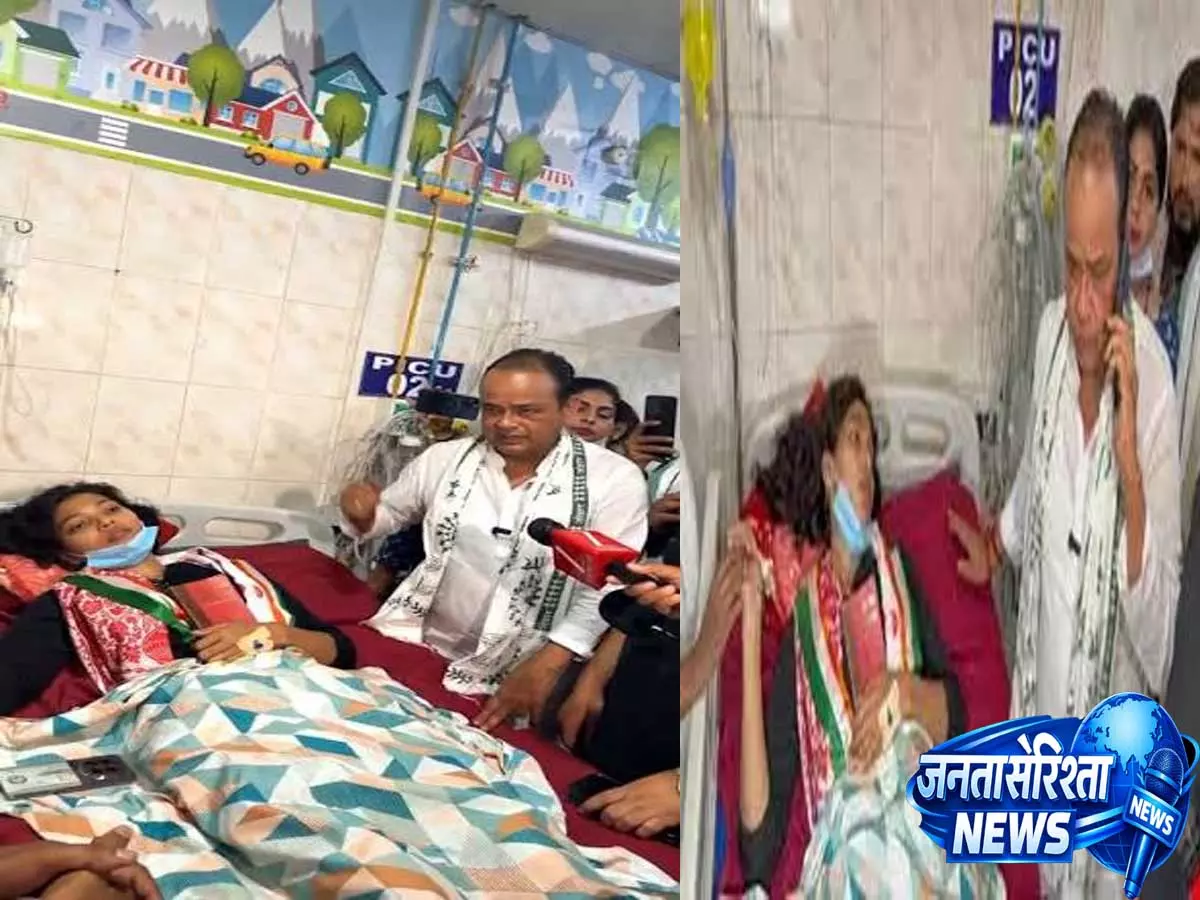 रांची में छात्रा की तबीयत बिगड़ने पर पहुंचे स्वास्थ्य मंत्री इरफान अंसारी रांची में छात्रा की तबीयत बिगड़ने पर पहुंचे स्वास्थ्य मंत्री इरफान अंसारी