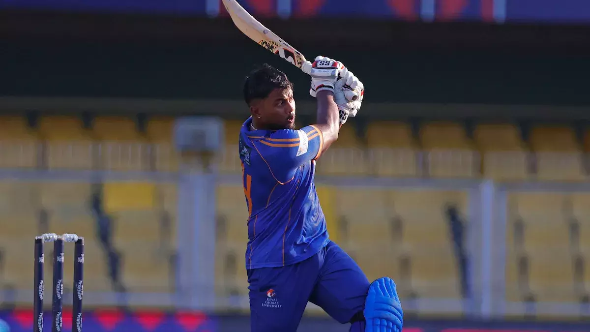 APL 2026: सेन के आतिशी 96 रन, गुवाहाटी रॉयल्स की धमाकेदार जीत APL 2026: सेन के आतिशी 96 रन, गुवाहाटी रॉयल्स की धमाकेदार जीत