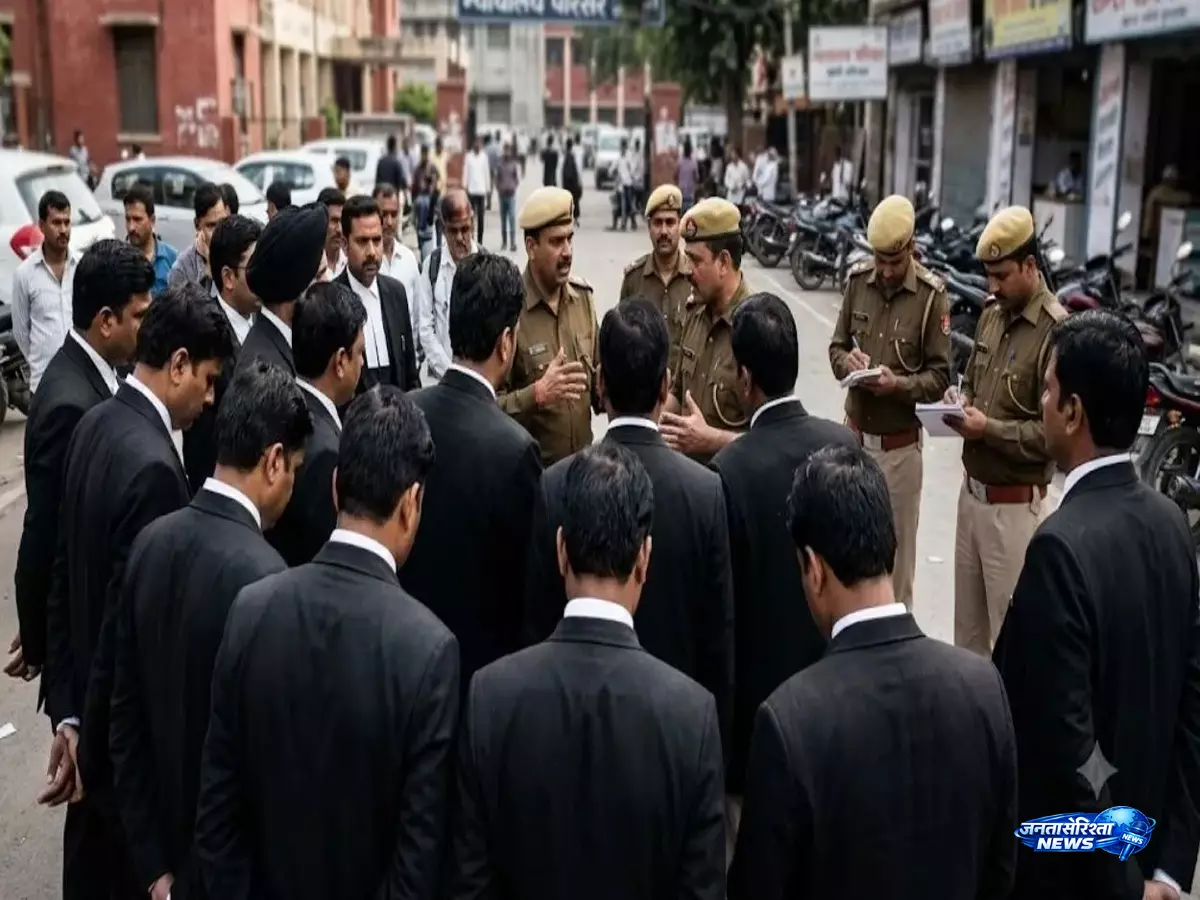 चार्जशीट के बाद दागी वकीलों पर बढ़ी पुलिस की निगरानी चार्जशीट के बाद दागी वकीलों पर बढ़ी पुलिस की निगरानी