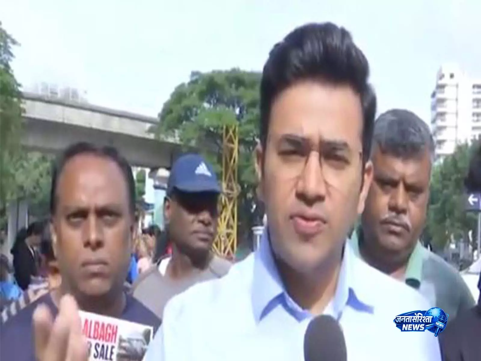 तेजस्वी सूर्या ने हेब्बल टनल परियोजना पर उठाए सवाल तेजस्वी सूर्या ने हेब्बल टनल परियोजना पर उठाए सवाल