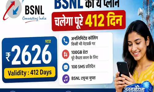 BSNL यूजर्स के लिए शानदार ऑफर कम खर्च में ज्यादा फायदा BSNL यूजर्स के लिए शानदार ऑफर कम खर्च में ज्यादा फायदा