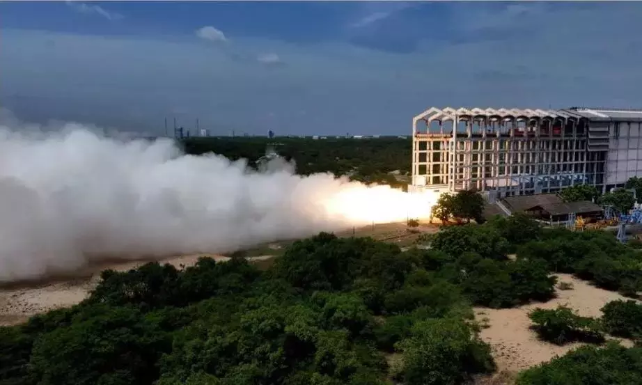 ISRO ने छोटे सैटेलाइट लॉन्च व्हीकल के बेहतर वर्शन का परीक्षण किया ISRO ने छोटे सैटेलाइट लॉन्च व्हीकल के बेहतर वर्शन का परीक्षण किया