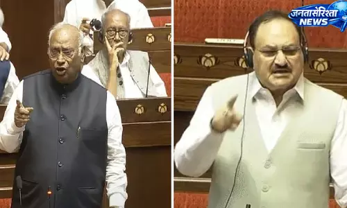 हल्द्वानी में कांग्रेस रैली के बाद शुद्धिकरण अनुष्ठान पर राज्यसभा में हंगामा, जेपी नड्डा बोले जांच कराएंगे हल्द्वानी में कांग्रेस रैली के बाद शुद्धिकरण अनुष्ठान पर राज्यसभा में हंगामा, जेपी नड्डा बोले जांच कराएंगे