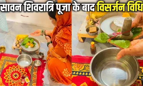 मिट्टी के शिवलिंग विसर्जन की सही विधि जानें मिट्टी के शिवलिंग विसर्जन की सही विधि जानें