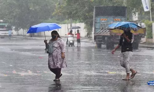 पूर्वी UP  में छाए काले बादल कई जगह तेज बारिश