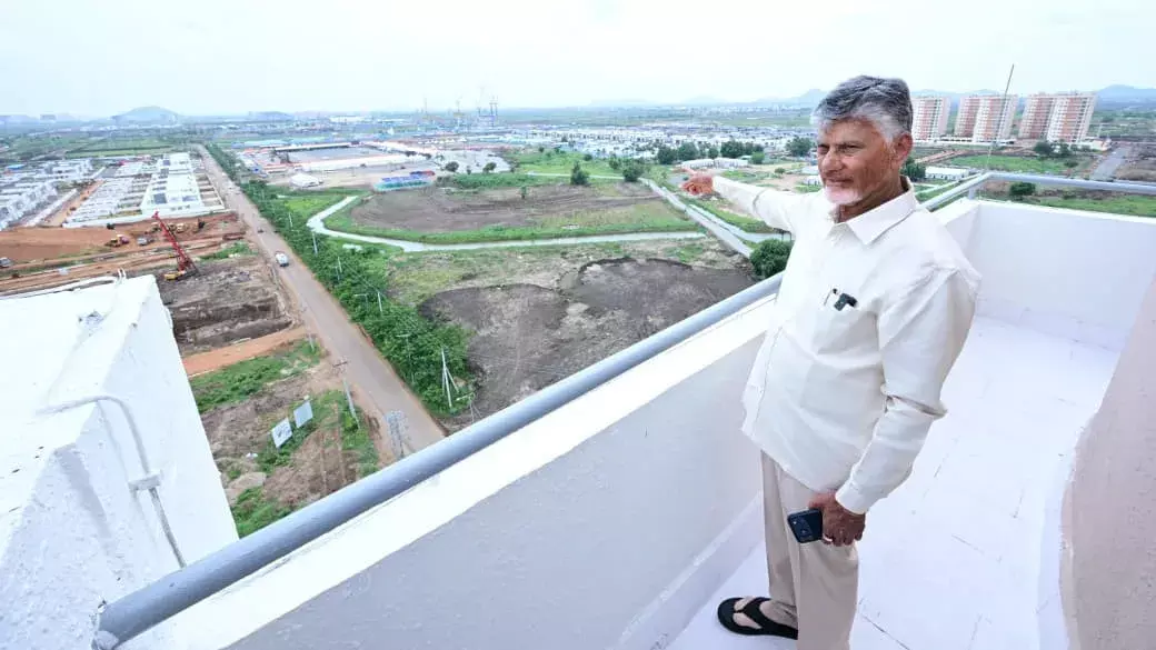 Amaravati को डीप टेक राजधानी के तौर पर विकसित किया जाएगा: चंद्रबाबू नायडू Amaravati को डीप टेक राजधानी के तौर पर विकसित किया जाएगा: चंद्रबाबू नायडू