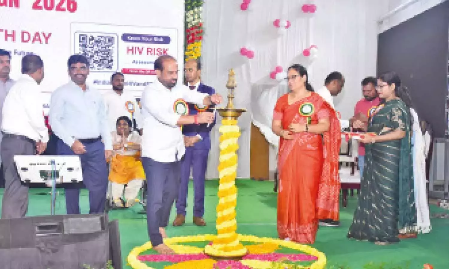Andhra: राज्य ने 1 दिसंबर तक 95-95-99 HIV लक्ष्य तय किए Andhra: राज्य ने 1 दिसंबर तक 95-95-99 HIV लक्ष्य तय किए