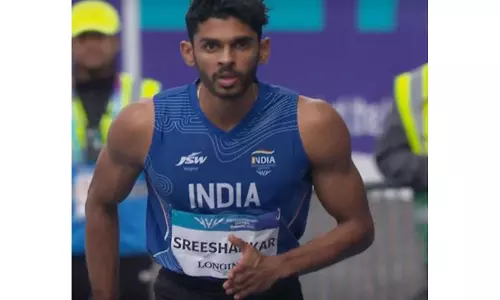 केरल सरकार CWG 2026 के पदक विजेताओं को सम्मानित करेगी, श्रीशंकर और बेसिल को 20 लाख रुपये दिए जाएंगे केरल सरकार CWG 2026 के पदक विजेताओं को सम्मानित करेगी, श्रीशंकर और बेसिल को 20 लाख रुपये दिए जाएंगे