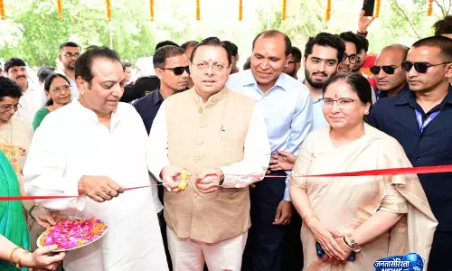 उत्तराखंड के CM धामी ने दून विश्वविद्यालय में दीक्षारंभ सत्र और नए बुनियादी ढांचे का किया उद्घाटन