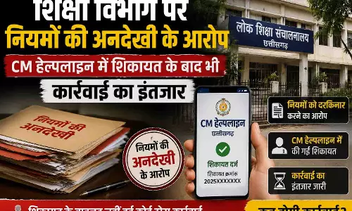 बिलासपुर शिक्षा विभाग पर नियमों की अनदेखी के आरोप