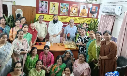 सामूहिक विवाह सम्मेलन को ऐतिहासिक बनाने का निंबार्क पारमार्थिक सेवा ट्रस्ट महिला शक्ति ने लिया संकल्प
