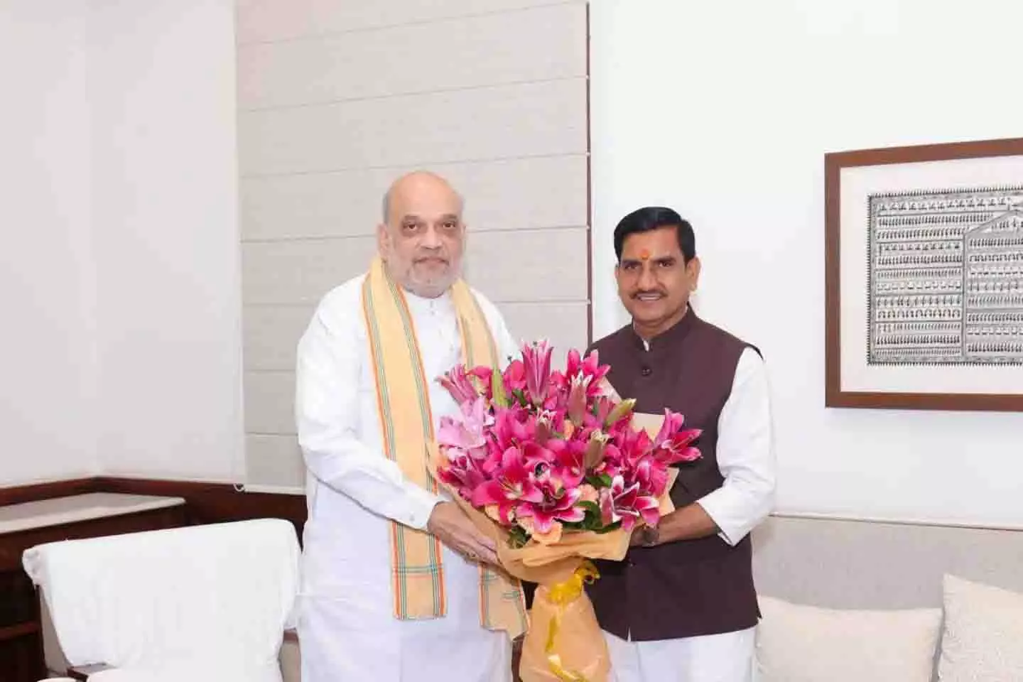 गृह मंत्री अमित शाह से मिले केंद्रीय राज्यमंत्री तोखन साहू, जानें क्या हुई बात गृह मंत्री अमित शाह से मिले केंद्रीय राज्यमंत्री तोखन साहू, जानें क्या हुई बात