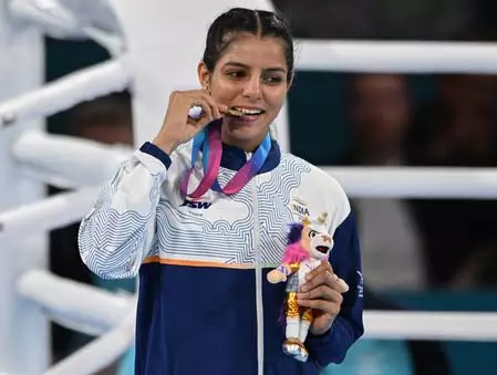 कॉमनवेल्थ गेम्स में गोल्ड जीतना सपने के सच होने जैसा, एशियाई खेलों पर अब पूरा ध्यान : साक्षी कॉमनवेल्थ गेम्स में गोल्ड जीतना सपने के सच होने जैसा, एशियाई खेलों पर अब पूरा ध्यान : साक्षी
