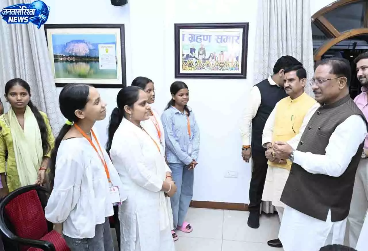 बड़े सपने देखें और कड़ी मेहनत से उन्हें साकार करें: CM साय बड़े सपने देखें और कड़ी मेहनत से उन्हें साकार करें: CM साय
