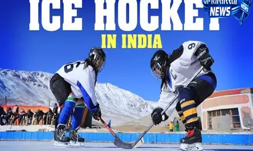 लद्दाख को मिली बड़ी सौगात आधुनिक आर्टिफिशियल आइस हॉकी रिंक से खेल प्रतिभाओं को बढ़ावा लद्दाख को मिली बड़ी सौगात आधुनिक आर्टिफिशियल आइस हॉकी रिंक से खेल प्रतिभाओं को बढ़ावा