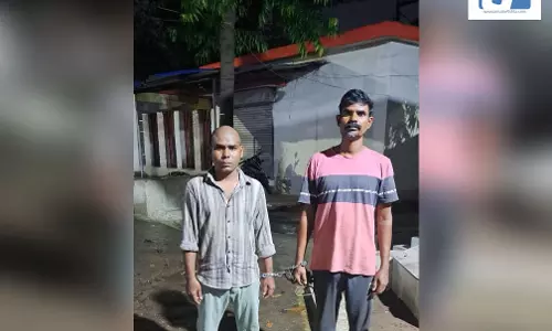 CG: क्रेशर मिल में घुसकर चोरी करने वाले और चोरी का सामान खरीदने वाले कबाड़ी पर पुलिस का प्रहार