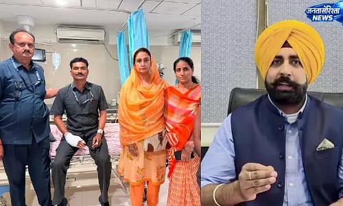 नांदेड़ गुरुद्वारा हमले में सुखबीर बादल को बचाने वाले इंस्पेक्टर संतोष केंद्र का सम्मान