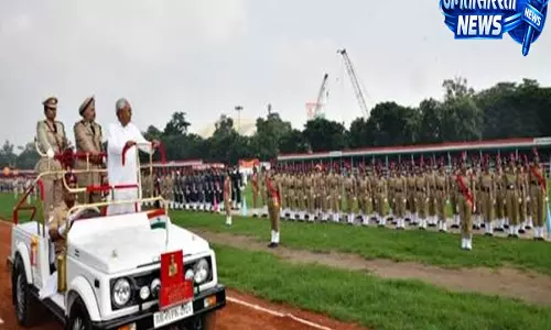 गांधी मैदान में 15 अगस्त की तैयारी तेज ड्रोन कैमरों से होगी सुरक्षा की मॉनिटरिंग