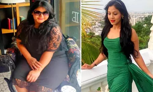 बिना जिम गए महिला ने घटाया 20 किलो वजन बिना जिम गए महिला ने घटाया 20 किलो वजन