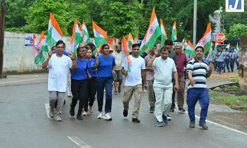 देशभक्ति और एकजुटता का संदेश देने स्वतंत्रता दौड़ का आयोजन देशभक्ति और एकजुटता का संदेश देने स्वतंत्रता दौड़ का आयोजन