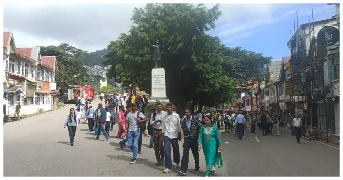 Shimla: 19 अगस्त तक हिमाचल में भारी बारिश की चेतावनी, कई जिलों में अलर्ट Shimla: 19 अगस्त तक हिमाचल में भारी बारिश की चेतावनी, कई जिलों में अलर्ट