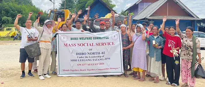 स्वच्छता के साथ हरियाली की पहल सफाई और वृक्षारोपण अभियान का आयोजन