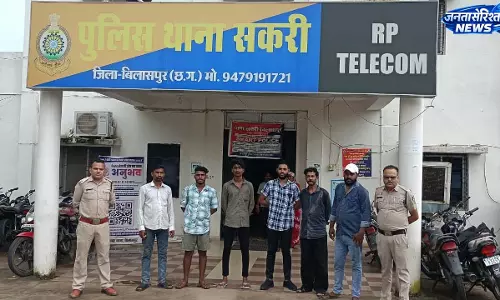 बिलासपुर पुलिस की बड़ी कार्रवाई, 50 से अधिक चाकूबाजो के ठिकानों पर दबिश