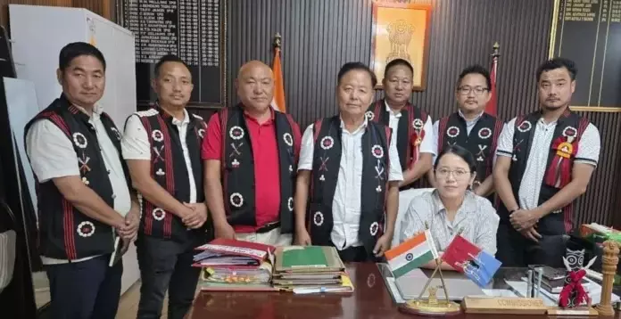 वेस्टर्न सुमी होहो ने दीमापुर पुलिस कमिश्नर से मुलाकात की